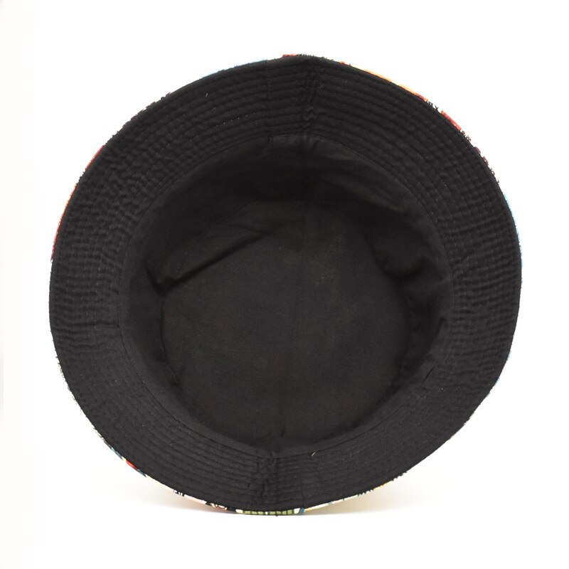 Löv dam bucket hatt herr panama hatt bomull fiskare hattar sol fiske bob svart panama trendig hip hop boonie