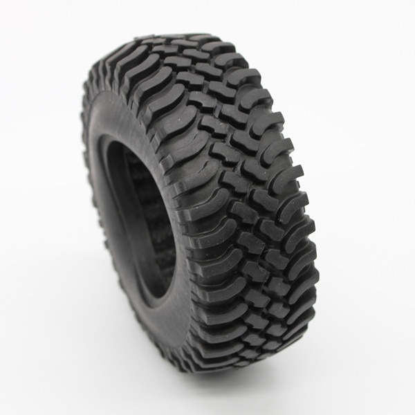 Gummidæk 1.9 " dæk 1.9 tommer dæk med svamp 98/100/108/110/114/120mm til rc crawler bilmodeller aksial scx 10 90046 d90 trx -4