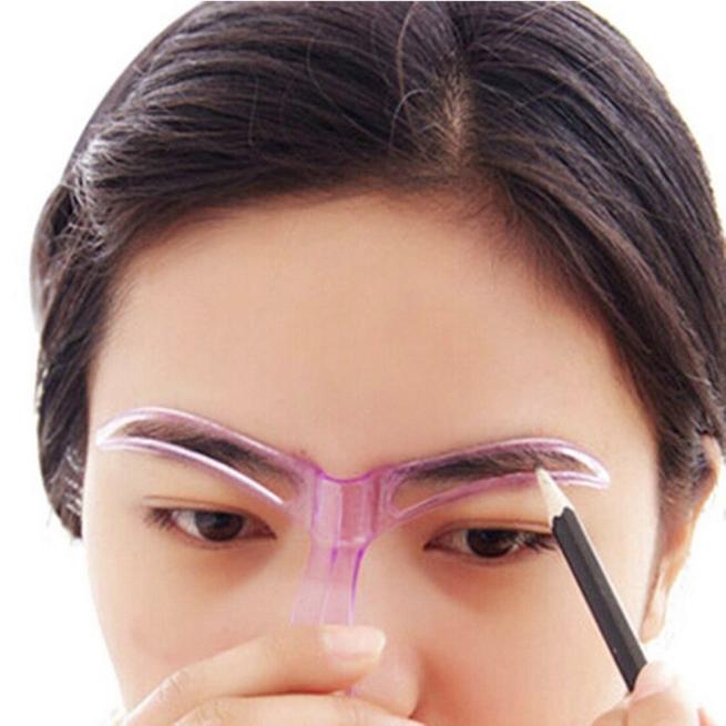 Skønhed værktøj makeup plejemidler tegning sværte øjenbryn skabelon indtagninger .26: Default Title