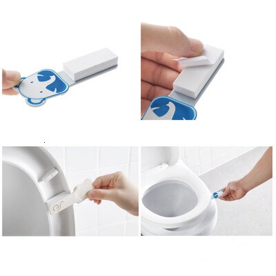 4Pc Nordic Tavolette Copriwater Sollevatore Sanitario Closestool Copertura di Sede Maniglia di Sollevamento Tavolette Copriwater Sollevatore Bagno Fornitore