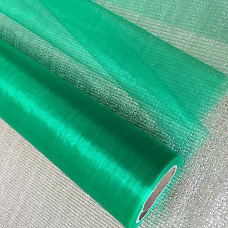 5 meter 500 x 65cm doorschijnende kristallen organza tule rol stof voor bruiloft feest huisdecoratie jaar decoratie doe-het-zelf naaien