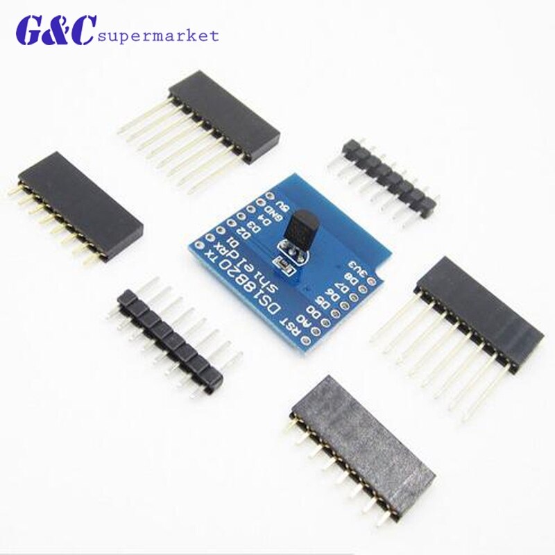 Esp8266 WeMos D1 Mini NodeMCU WiFi Entwicklungsboard ProtoBoard Shield: WeMos D1 DS18B20