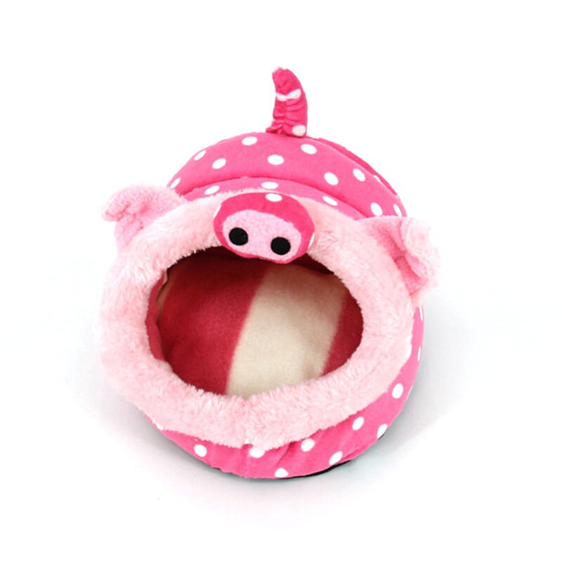 Mini Schuhe bilden Kleine Haustier Ratte Hamster KäFeige Braun verrotten Rosa Komfortable Guinea Schwein Zelle Bett Für Igel Käfige Nette Nest