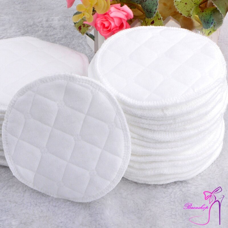 12 Pcs Herbruikbare Borstvoeding Verpleging Borst Pads Wasbare Zachte Absorberende Baby Benodigdheden YH-17