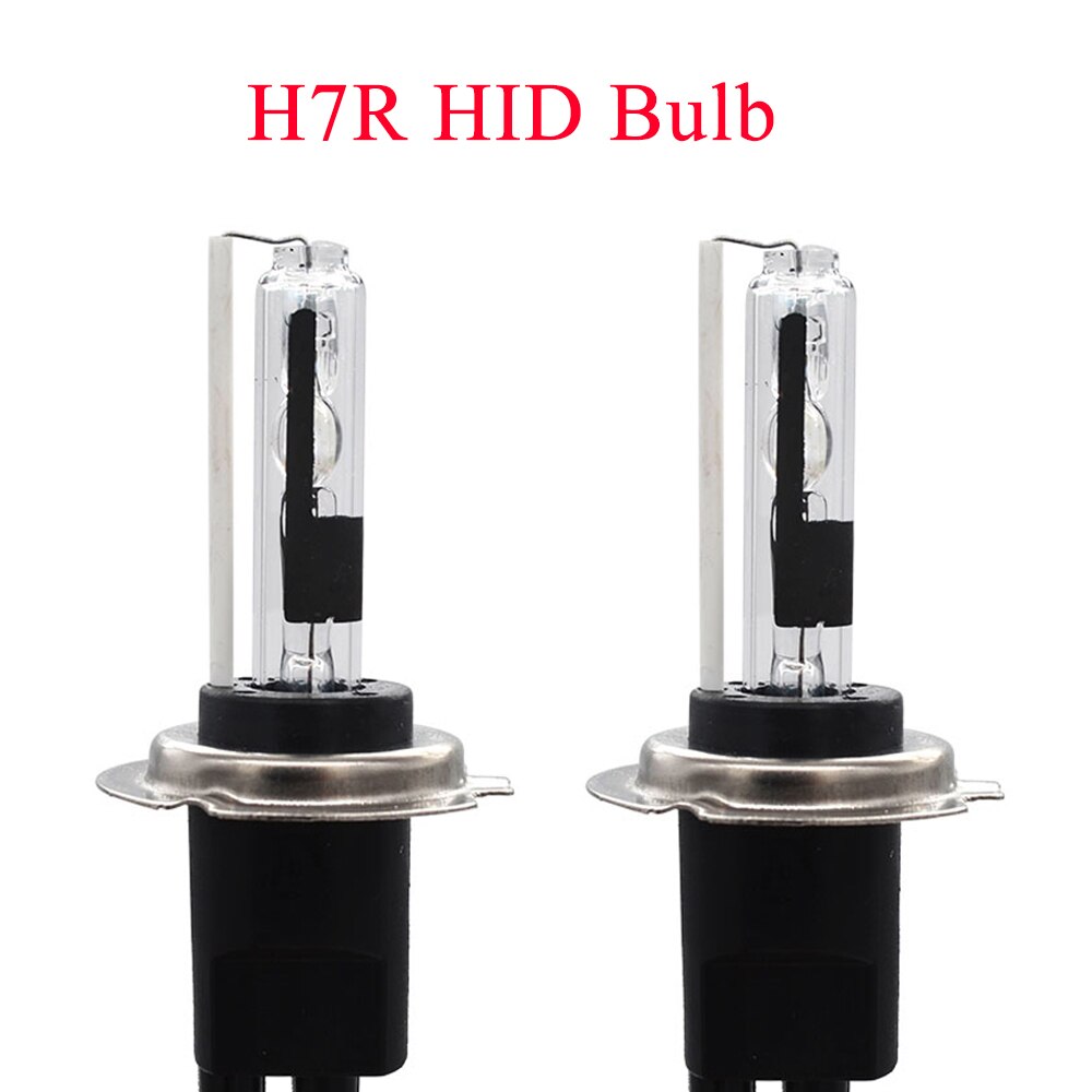 SKYYJOYCE 55W H7R HID Bulb With Metal Base Coating Layer 35W H7R 8000K 4300K 5000K HID Lamp For H7 Car Headlight