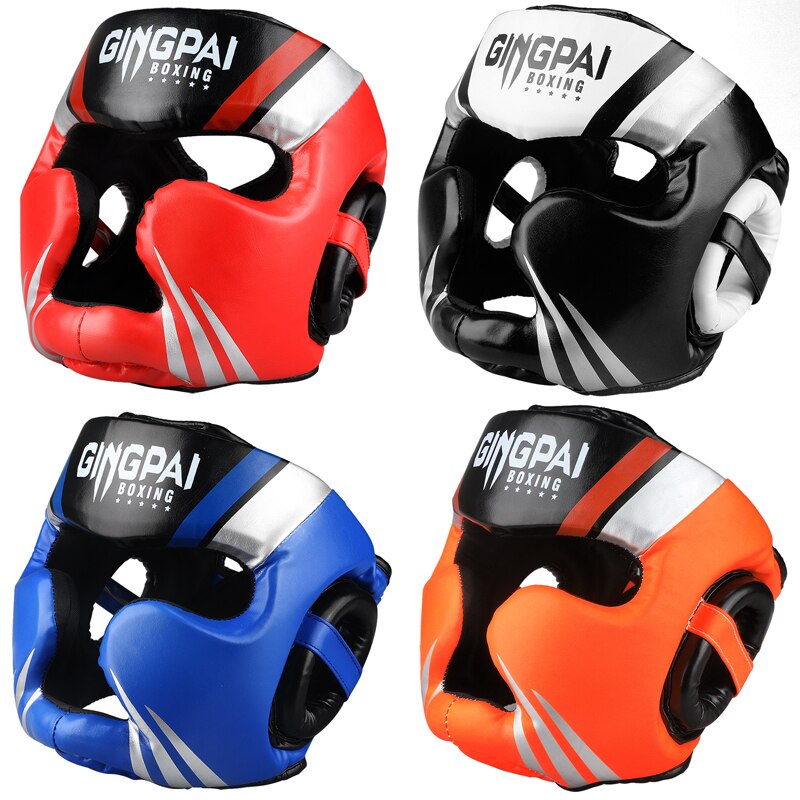 Boxing MMA safety Helmet head gear protectors adult Child training headgear Muay thai kickboxing Full-covered Helmets