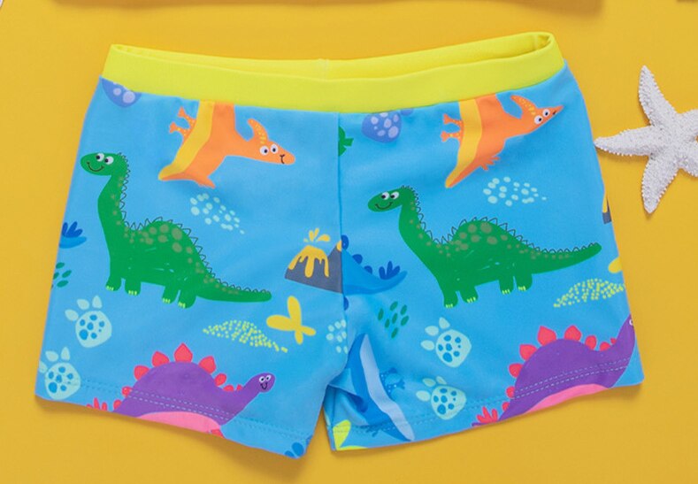 2-6 Jaar Jongens Swimtrunks Arrical Tweedelige Kinderen Badmode Met Dinosaurus Roar Badpak Beachwear TB081