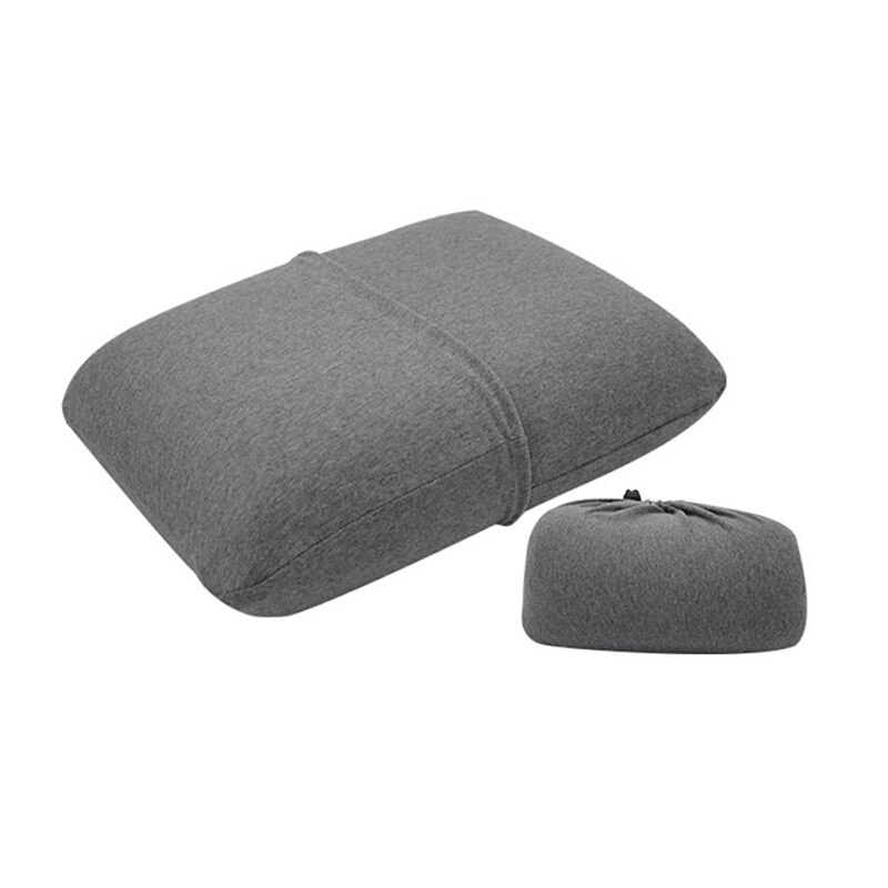 1 Pcs Outdoor Reizen Kamp Dutje Kussen: Dark Gray
