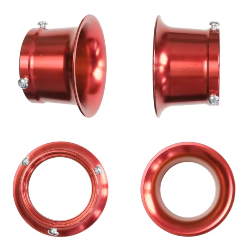 Filtro de aire Universal para carburador de motocicleta, 50mm/55mm, copa de viento para bocina, PE28 modificado, 30mm, PWK 21 24 26 28 30mm: Champán