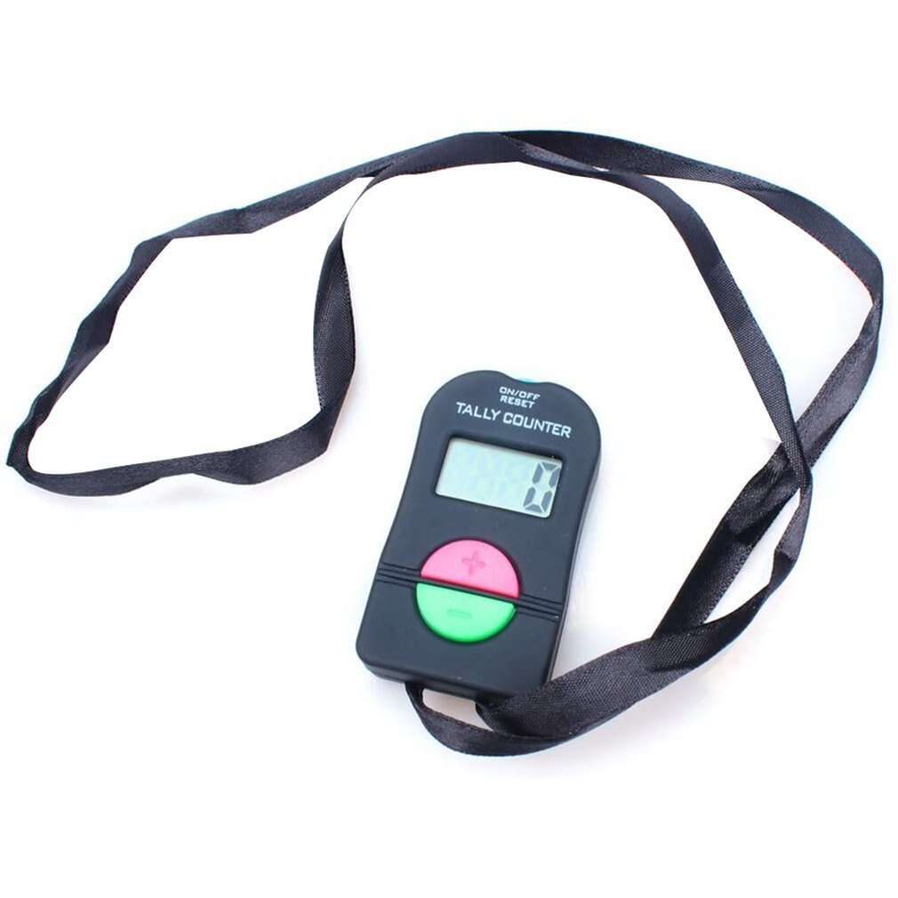 Electronic Recitation Counter Voice Counter Up-Down Counter Digital Counter Electronic Manual Clicker