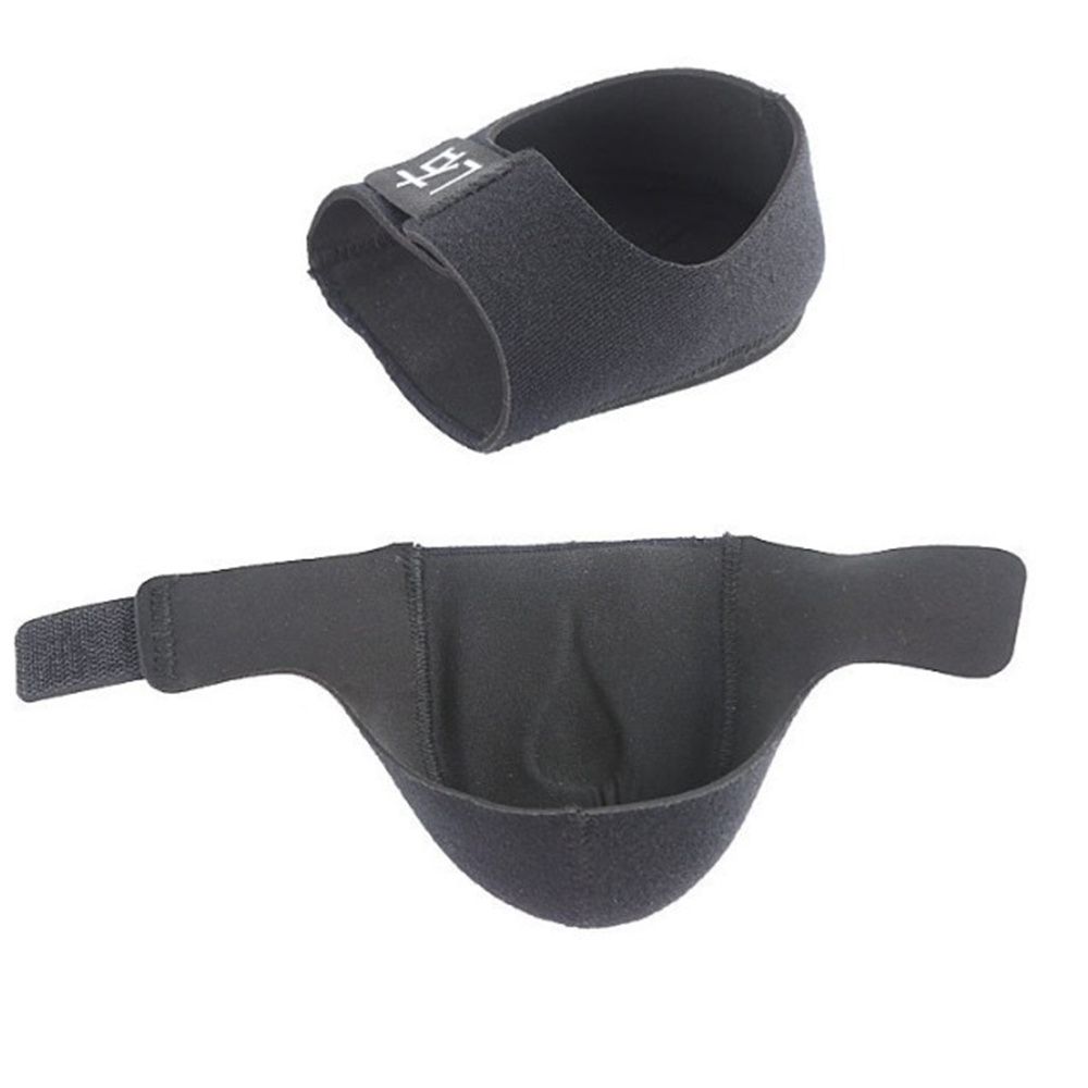 1 Pair Rubber Arch Wrap Support Adjustable Gel Protective Socks Heel Protectors Back Heel Protective Sleeve Heel Pad: black / S