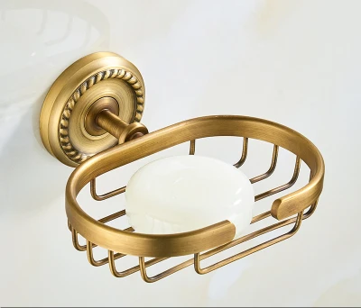 Brass Bathroom Accessories Antique Bath Towel Set Towel Ring Carved Toilet Paper Holder Towel Bar Bathroom Hardware Set: Burgundy