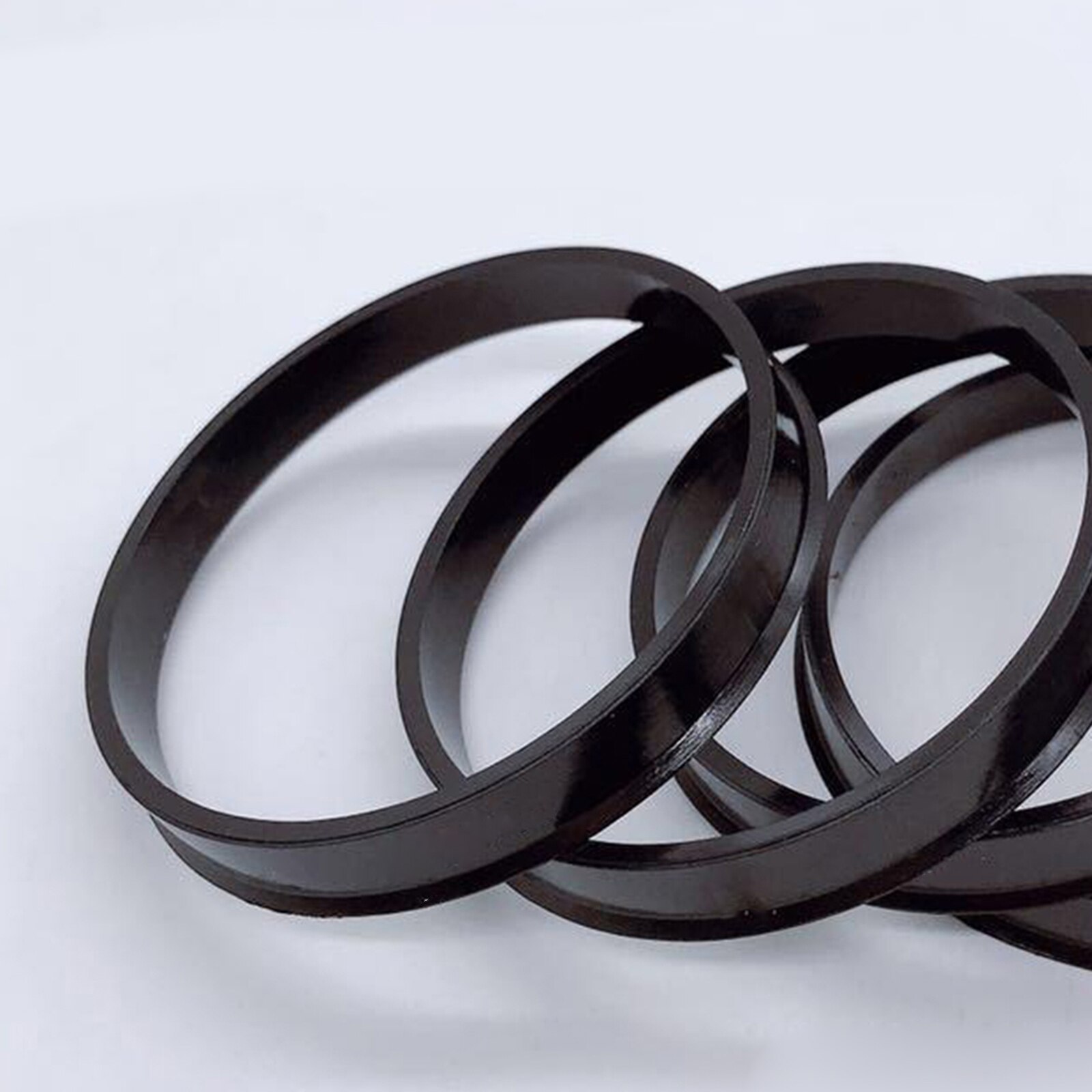 4x Car 66.6mm - 57.1mm Wheel Spigot Hub Centric Bore Center Hubcentric Ring
