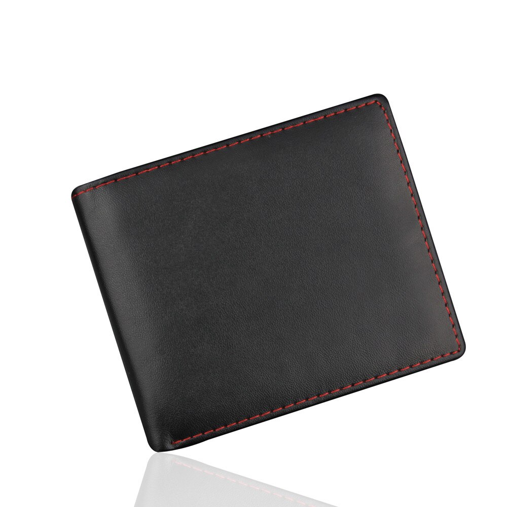 Man wallet Men wallet Bifold Business Leather Wallet ID Credit Card Holder Purse Pockets Wallet male Billetera
