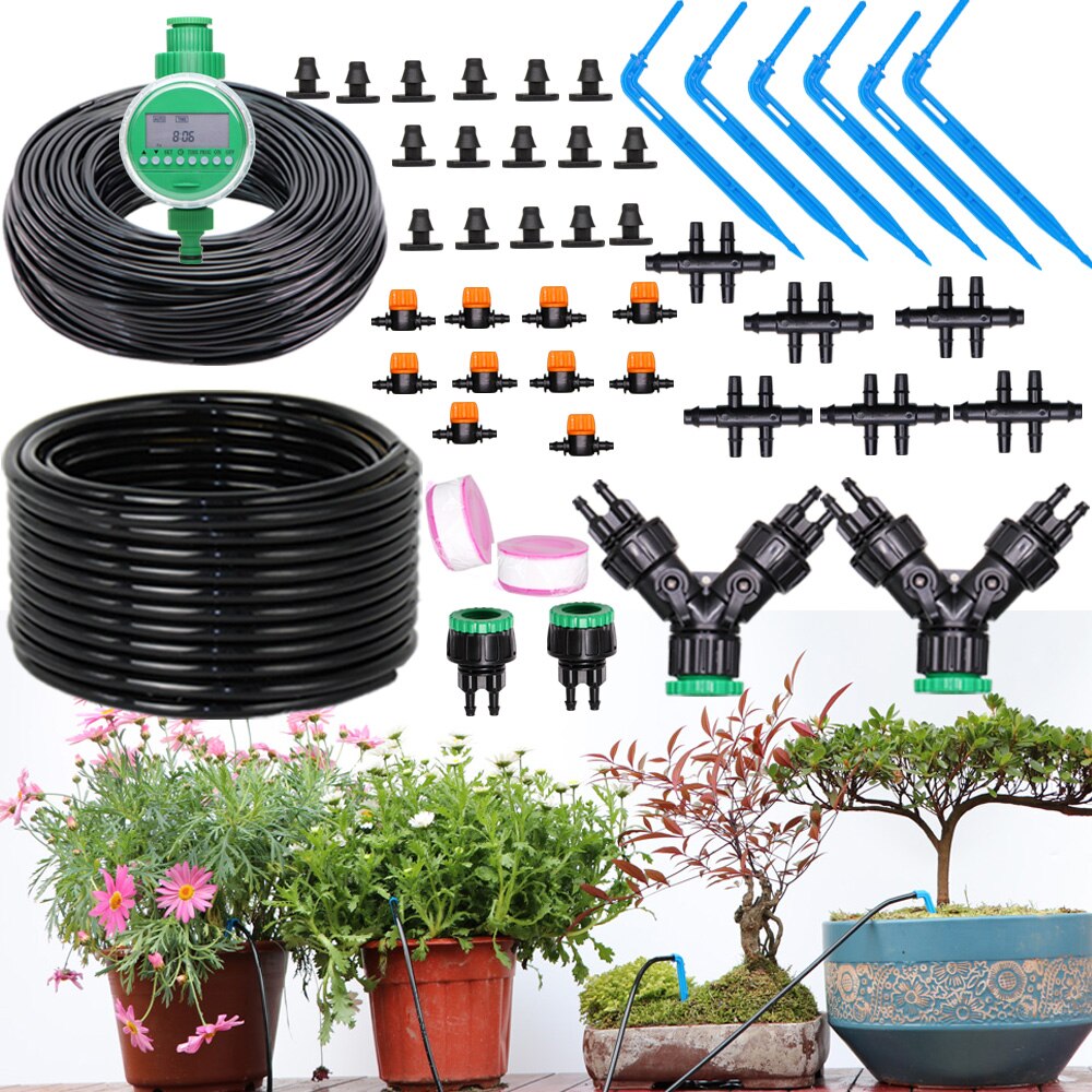 Tuin Automatische Druppelsysteem Kit 4/7-3/5 Mm 4-Manier Automatische Druipen Pijl Connector Geschikt Voor Plant watering