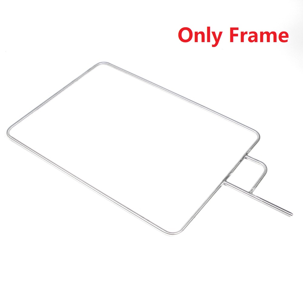 Meking 75x90cm 45x60cm 60x75cm Pro vidéo Studio inoxydable drapeau panneau réflecteur diffuseur: 45x60cm
