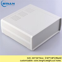 ABS plastic enclosure plastic instrument case diy junction box distribution enclosure 200*190*76mm: BDH20013-A1
