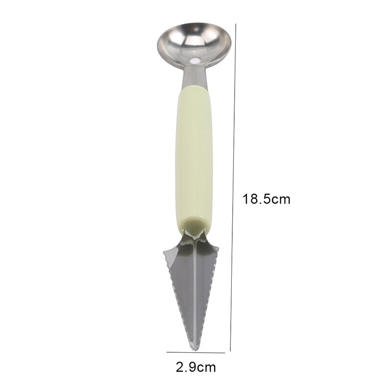 Utensilio de cocina para quitar semillas de manzana y pera, utensilio de tallado de fruta, cuchara de melón, Baller de sandía de acero inoxidable, utensilios peladores de cítricos