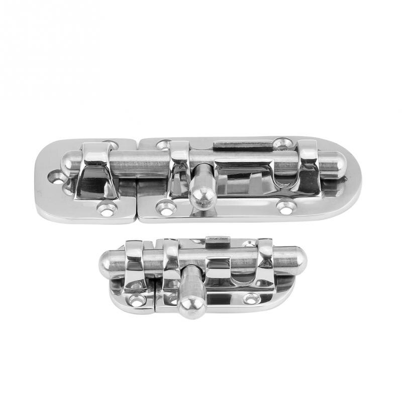 Stainless Steel Marine Boat Door Window Lock Latch Slide Barrel Bolt Clasp 60mm 110mm