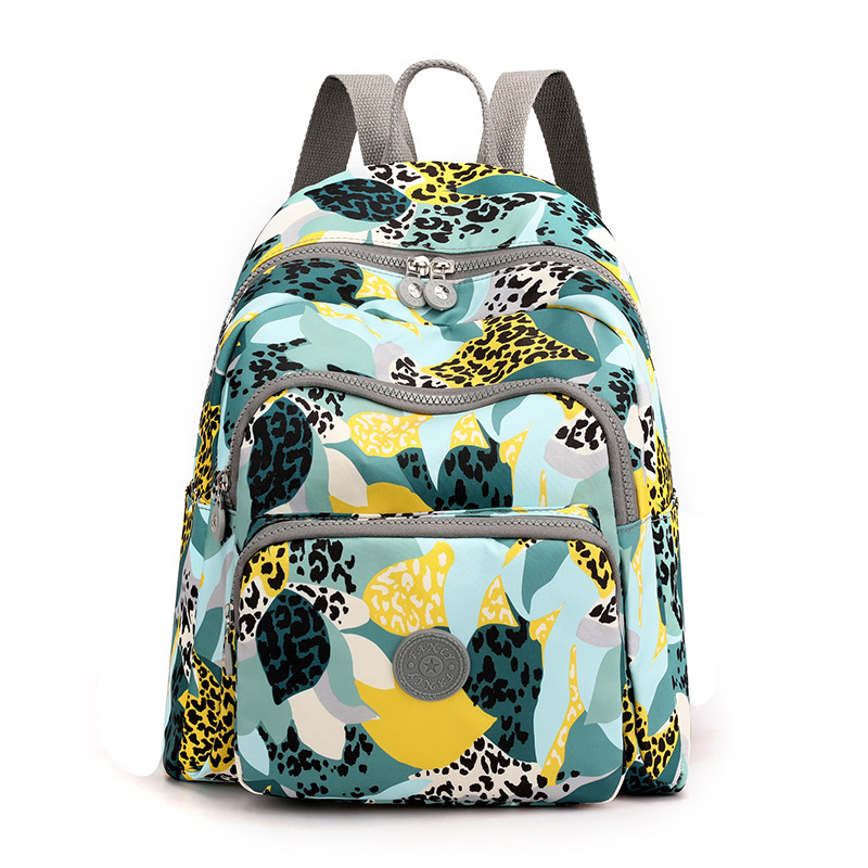 Travel Nylon Women Backpack Casual Waterproof Youth Lady School Bag Female Daypack Women's Shoulder Bags Rucksack Mochilas: GRAY