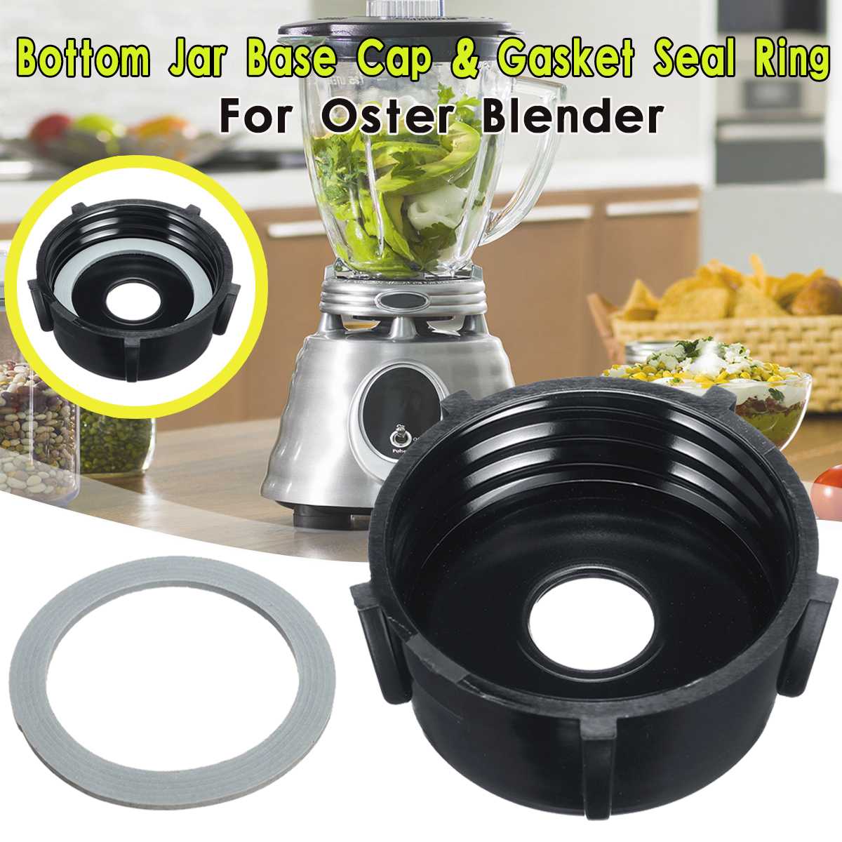 Bottom Jar Base with Rubber Gasket Seal O Ring for Oster Replacement Juicer Spare Assembly