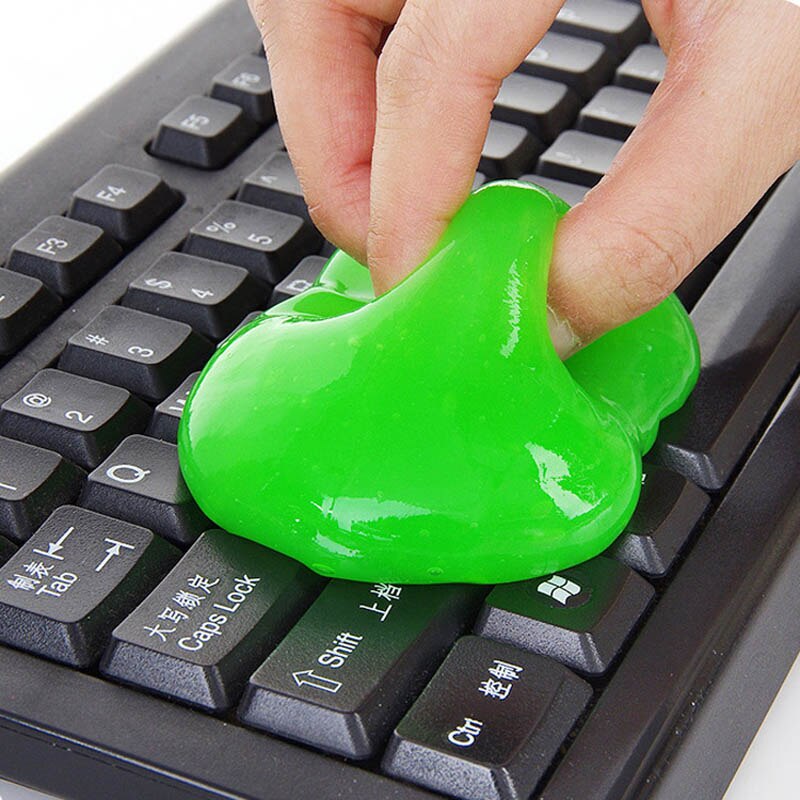 2 Pcs Super Clean Magic Cleaner Gel Keyboard Laptop Mobile Dust Multipurpose Cleaning Tool SUB