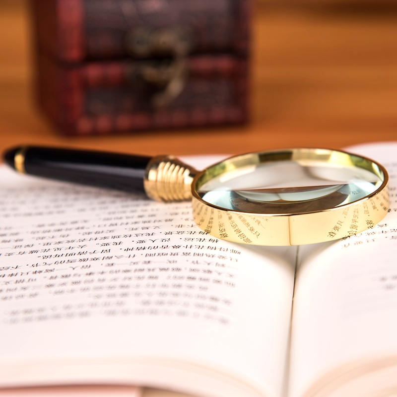 20X Portable Handheld Magnifying Glass magnifier loupe Glass Lens for Jewelry Newspaper Book Reading tools