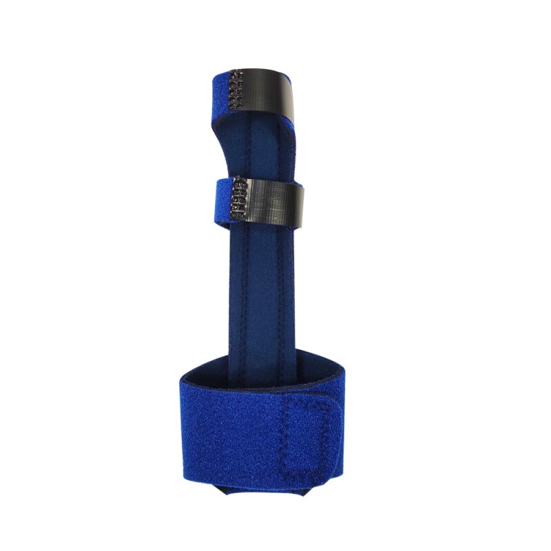 1pc Adjustable Finger Holder Protector Support Thumbs Hands Protective Sleeve Injuries Broken Fingers Hand Fixing Strap Brace: L