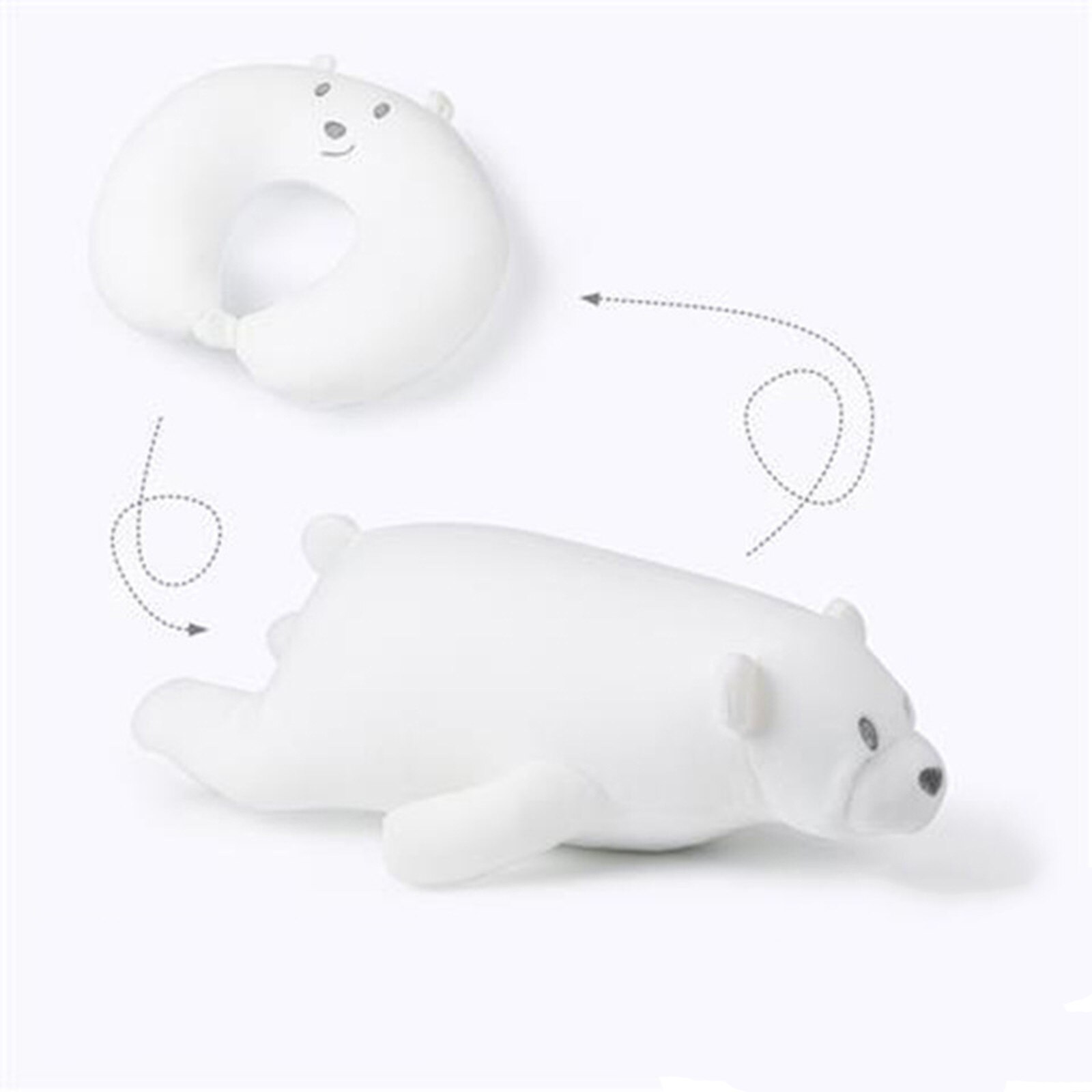 Zachte Comfortabele Kussen Cartoon Indoor Double-Duty Dier Pop Kussen Decoratieve Kussens Voor Bank Knuffel Kussen