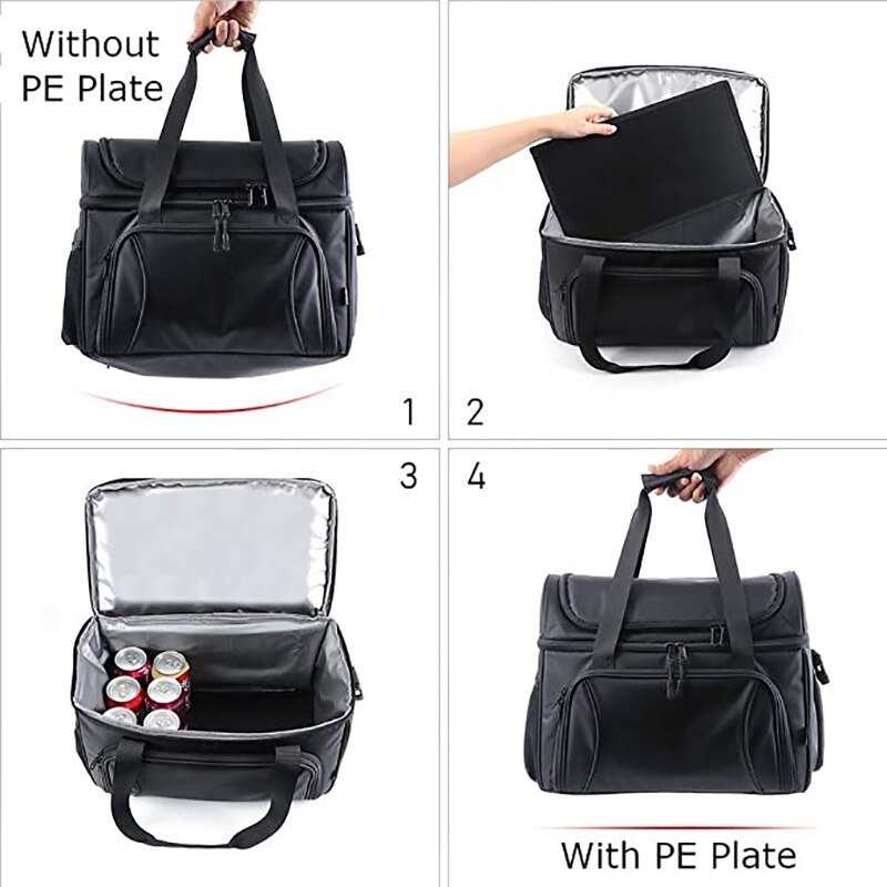 23L Lunch Cooler Bag Insulation Picnic Ice Pack Food Thermal Bag Drink Carrier Insulated Bags Food shoulder Bag