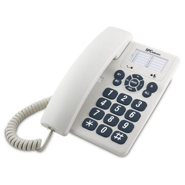 Corded Phone SPC 3602 - White - Simple Operation