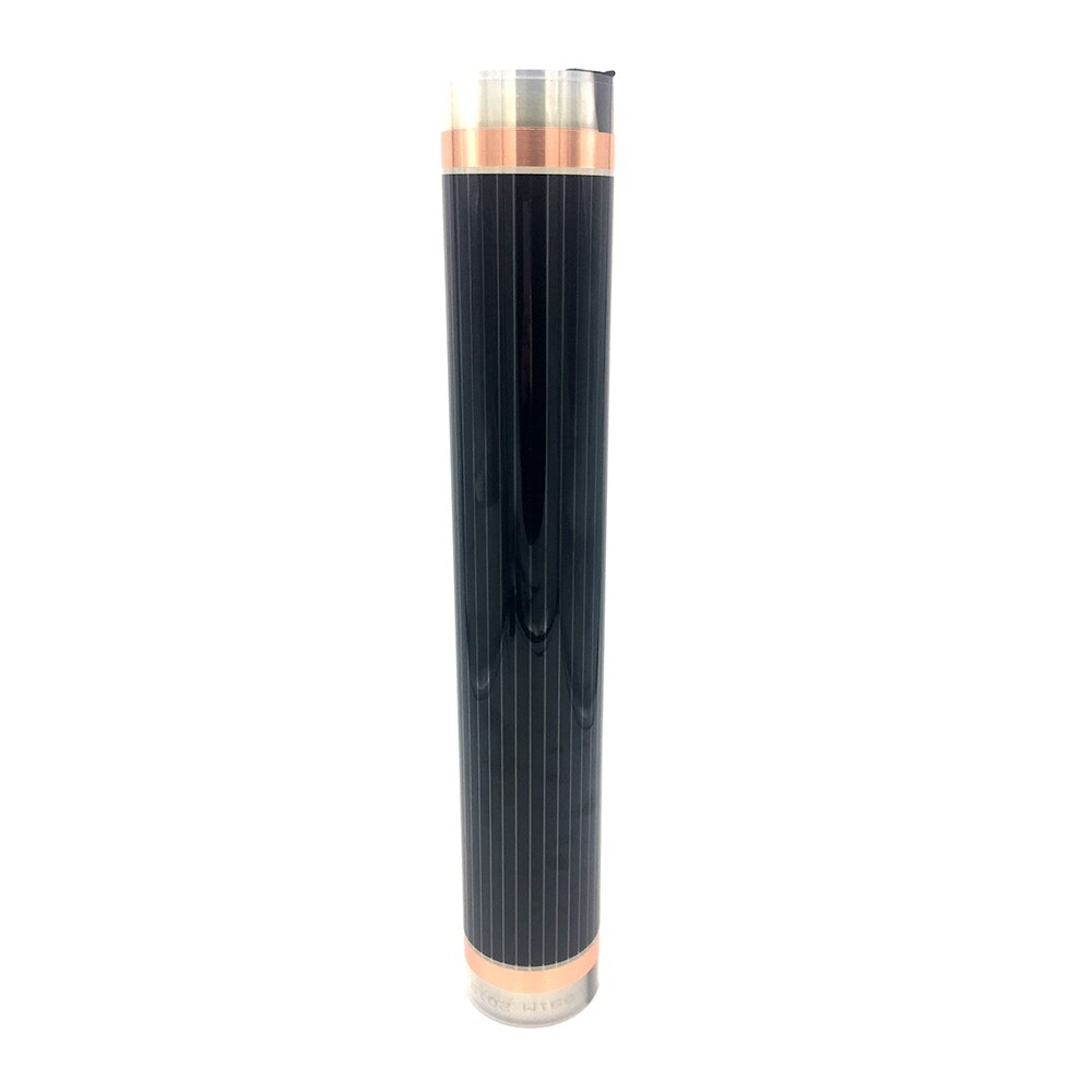 MINCO WÄRME Infared Fußbodenheizung Film 400 w/m2 Warmen Boden matt mit Klemmen und Pasten