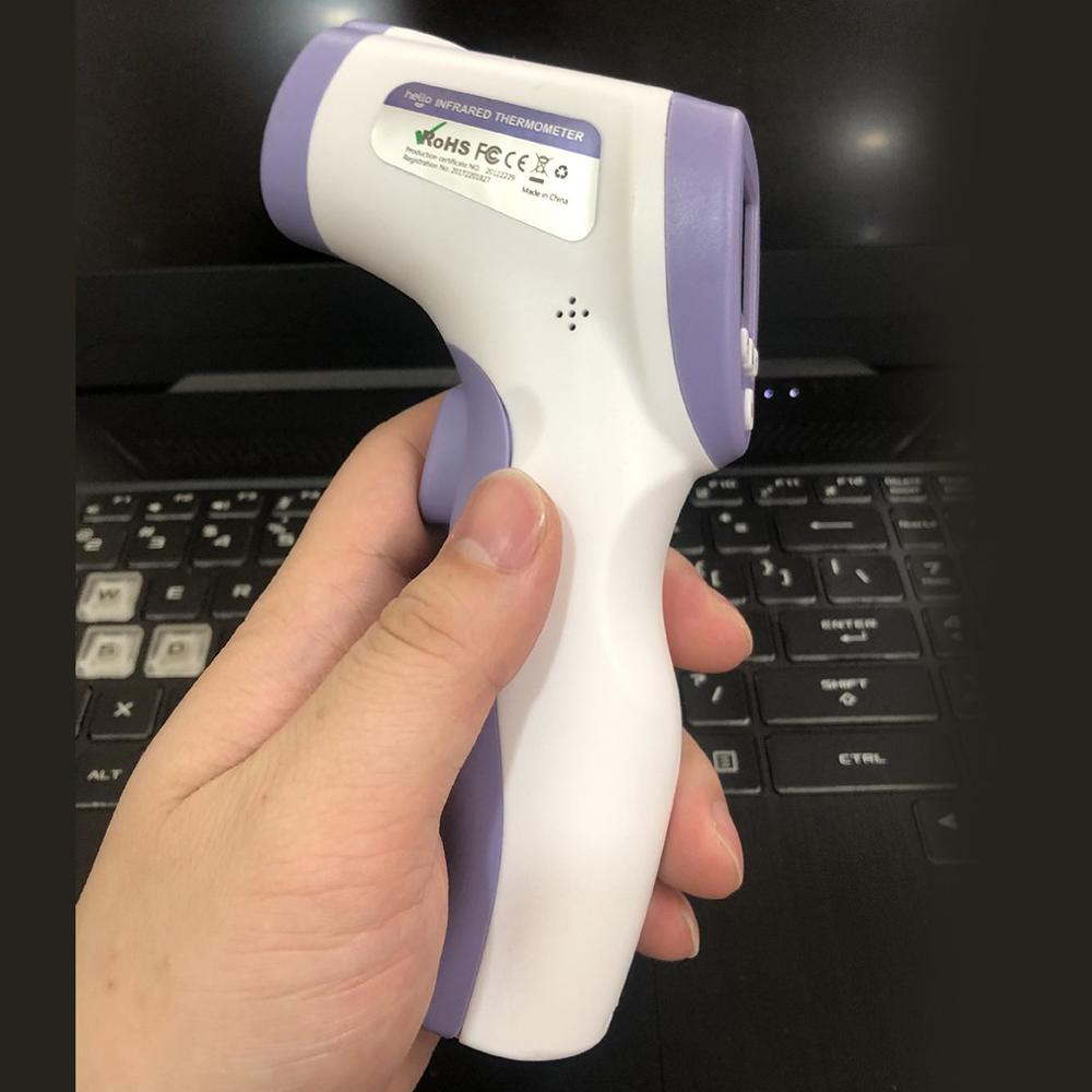 Non-Contact Thermometer Infrared Forehead Digital Temperature Fever Alarm Accurate Instant Reading LCD Display