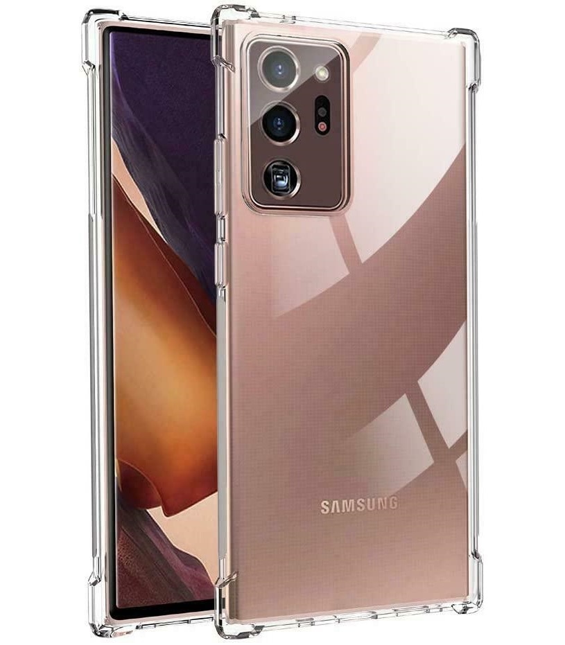 Funda para SAMSUNG GALAXY NOTE 20 ULTRA Antichoque Gel Transparente Carcasa Anti-Shock Reforzada Antigolpes