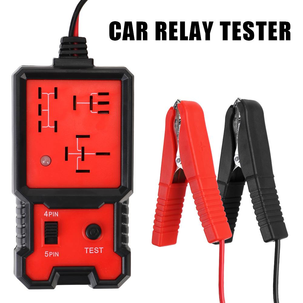 12V Car Battery Charger Tester Analyzer Automotive Car Charging Cricut Load Test V311B Auto Diagnostic Tool: Car Relay Tester