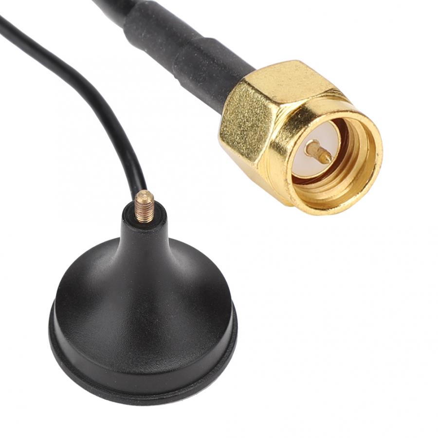 Utendørs antenne 18 dbi høy forsterkning 4g/3g/ gsm lte utendørs antenne magnetisk sugeantenne 700-2700 mhz 36cm