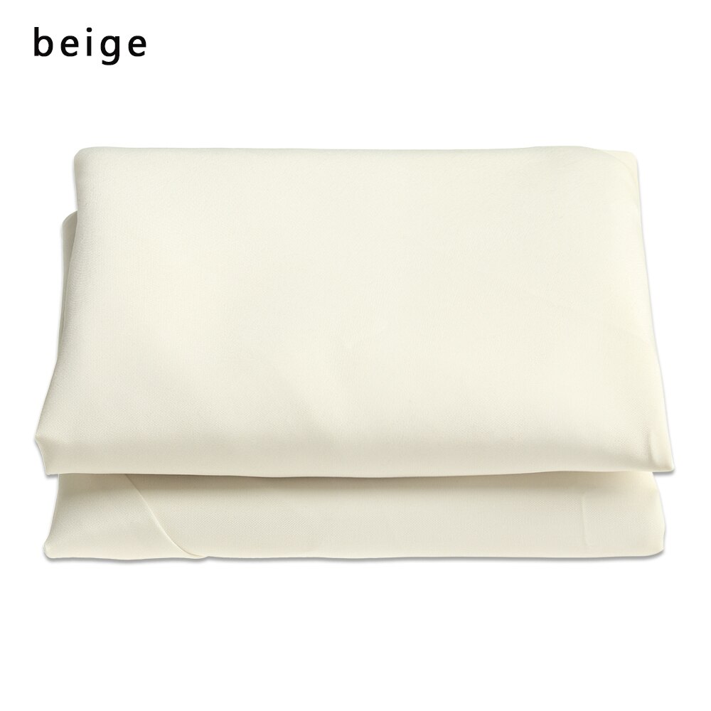 1PC Anti-Ultraviolet Umbrella Cloth Tent Covers Waterproof Anticorrosive Polyester Cloth Canopy Cover Replacement Garden Parasol: Beige