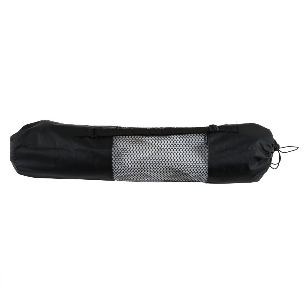 Draagbare Yoga Pilates Mat Nylon Bag Carrier Mesh Center Verstelbare Riem Carry Storage Rolling Soort Vacuüm Gecomprimeerd Zakken