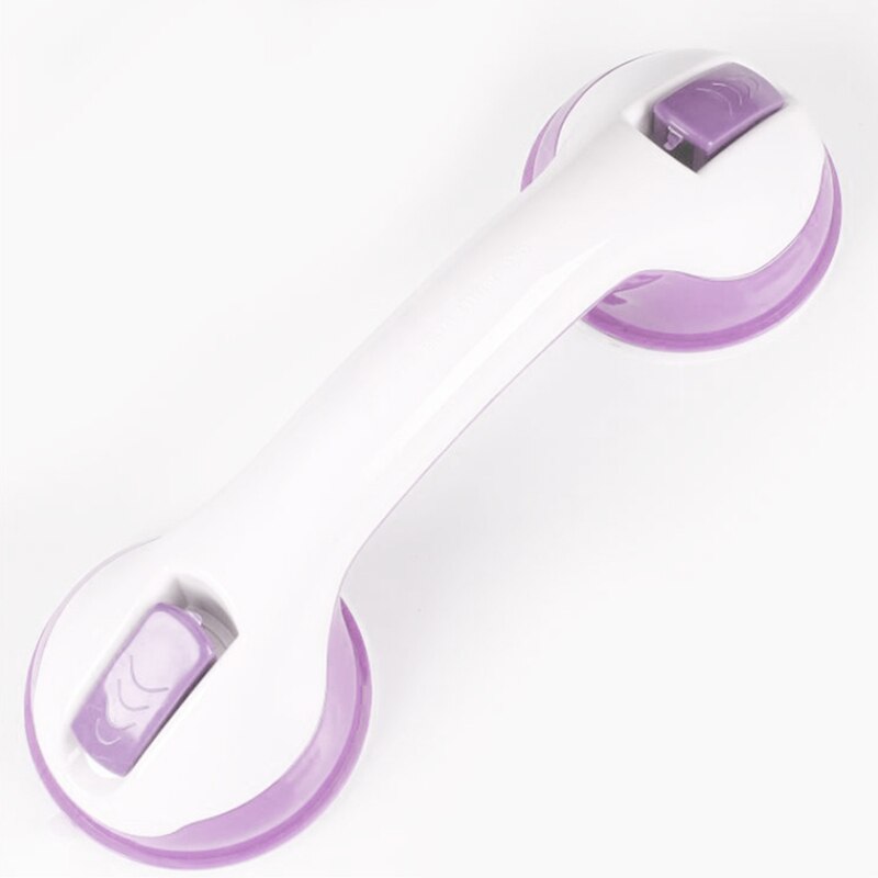 Nouvelle salle de bain main courante ventouse anti-dérapant sécurité main Rail Support barre d'équilibre assistance bain poignée: Purple