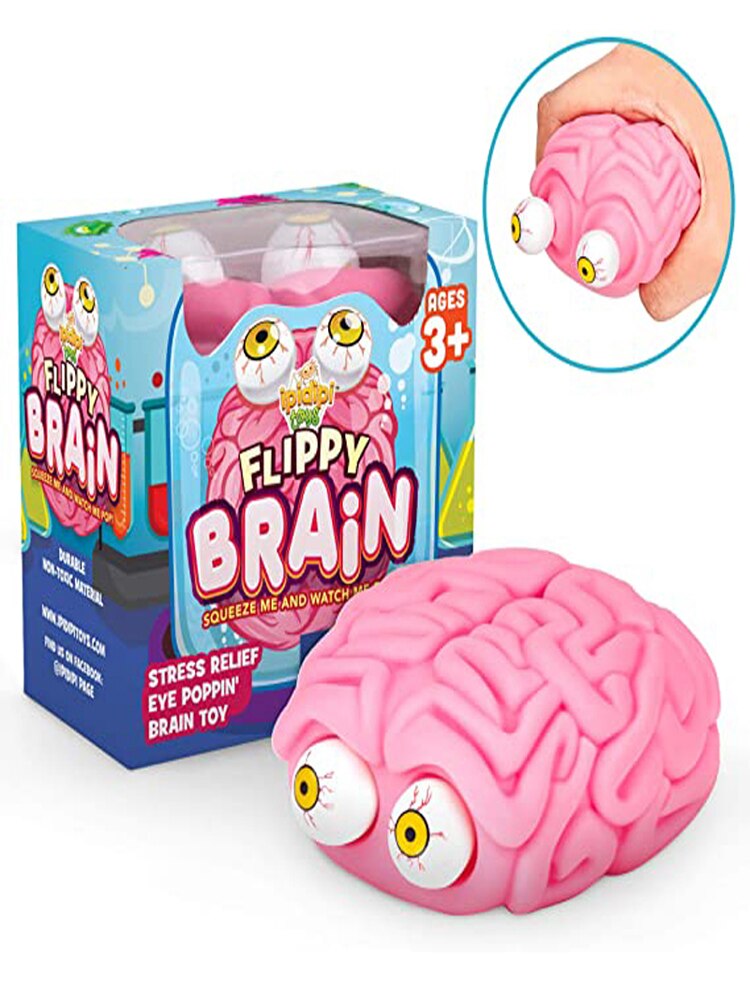 Anti Stress Flippy Hersenen Squishy Eye Popping Squeeze Fidget Speelgoed Cool Stuff Kids Adhd Autisme Angst Relief Speelgoed: Box