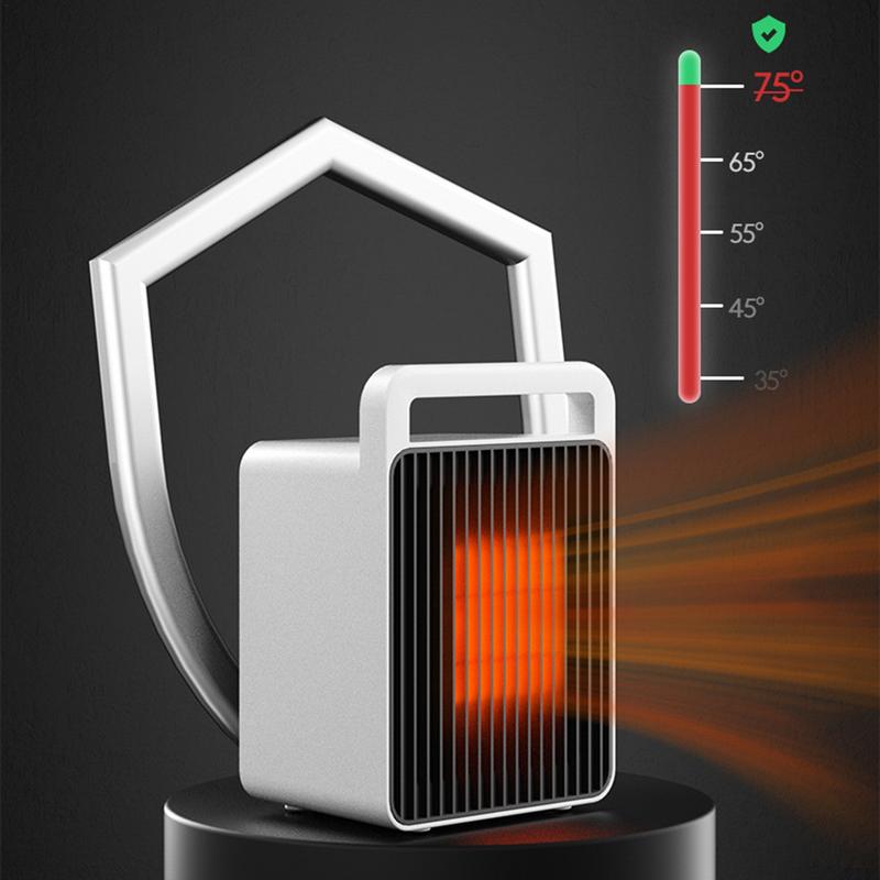 Portable Electric Heater Desktop Hand Warmer Space Warm Air Blower Mini Fan Heater For Dormitory Home Office 900W Heaters