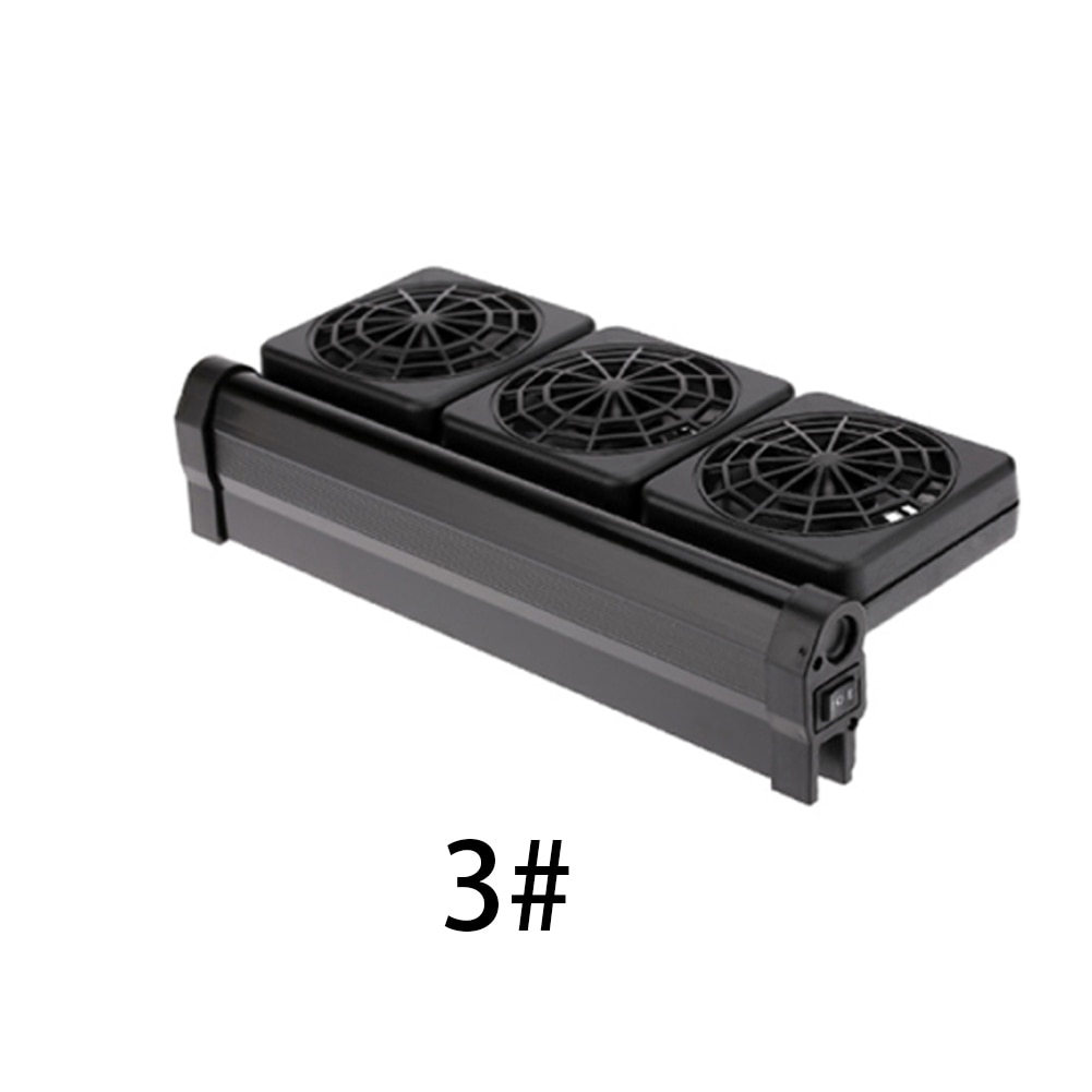 Fisch Panzer Fans Aquarium Zubehör Aquarium Panzer Kühlung Fansfans Für Aquarium Korallenriff Fisch Panzer2Kontrolle Weisen Temperatur: B / EU