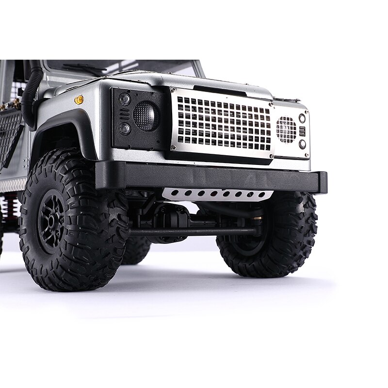 ECSiNG Piastre Protezione Telaio In Acciaio Per Auto RC Arrma 1/14 Mojave GROM – Kit Anteriore E Posteriore