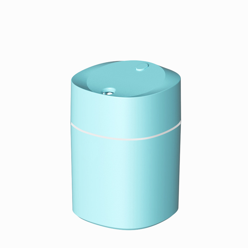 Mini Air Humidifer Aroma Essential Oil Diffuser With Romantic Lamp USB Mist Maker Aromatherapy Humidifiers For Home Car: Green