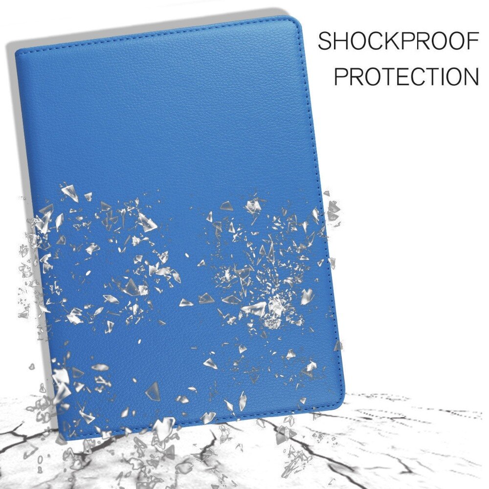 Étui en cuir rotatif à 360 degrés pour apple ipad air 1 air 2 5 6 ipad 9.7 a1822 a1823 a1893 coque funda