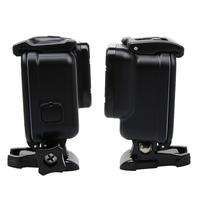 Coque étanche sous-marine de 60m pour GoPro Hero 6 5 7, housse de protection pour plongée sous-marine noire, support de boîtier, accessoire