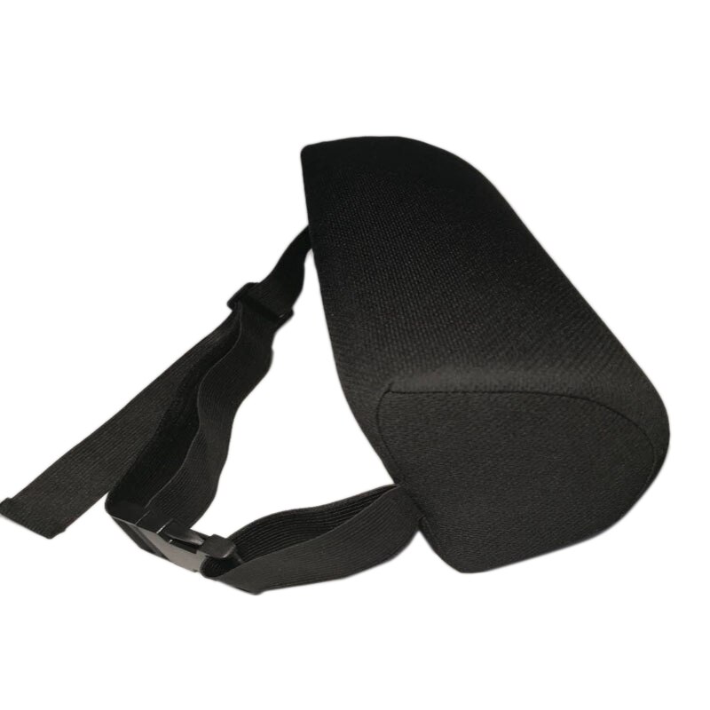 Upgraded Lumbar & Back Support Pillow, D Shape Lumbar Roll for Chair, Ergonomic Lower Back Cushion for Office Chair&Car