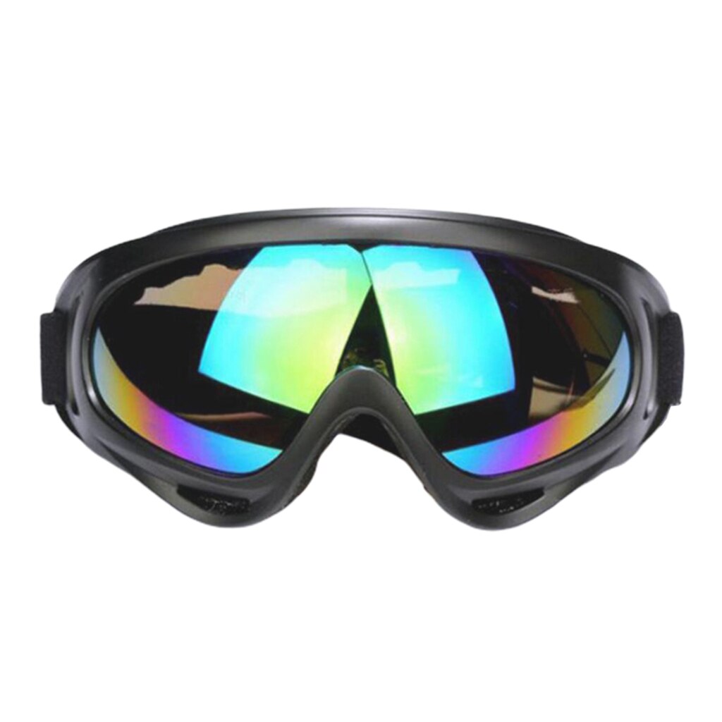 1 Uds gafas de viento Unisex Anti-niebla gafas de motonieve para Skate motocicleta Snowboard gafas de seguridad antisalpicaduras: Multicolor