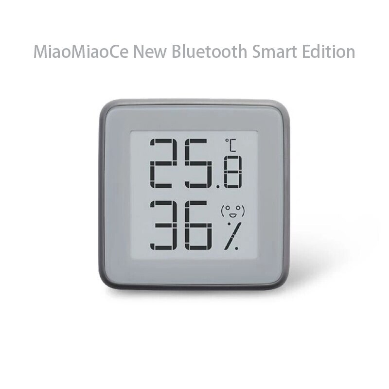 Producto en oferta, Original Xiaomi Mijia MiaoMiaoCe BT4.0, inalámbrico, eléctrico inteligente Digital, interior e higrómetro de exterior, reloj con terómetro