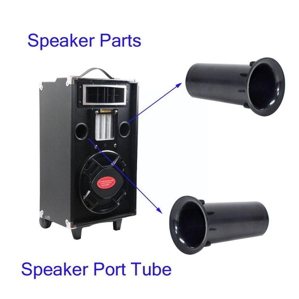 Tubo de puerto de altavoz, Subwoofer de plástico de graves, ventilación de aire, Conector de fabricante, accesorios V H2c8